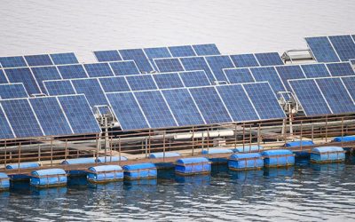 Paneles solares flotantes