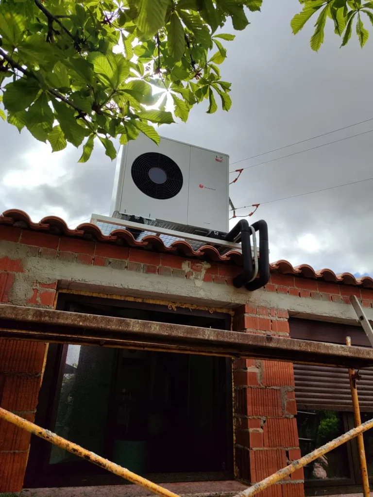 Aerotermia Saunier obra nueva